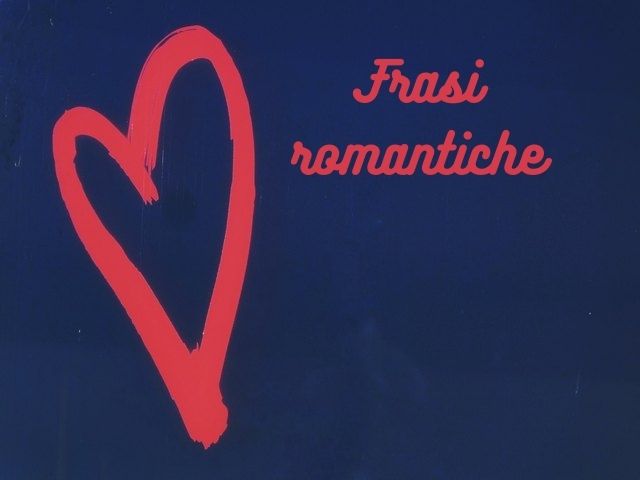 Frasi romantiche