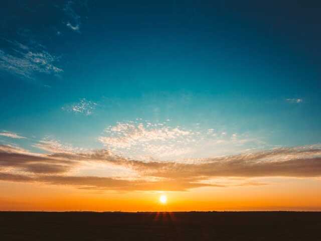 colori tramonto