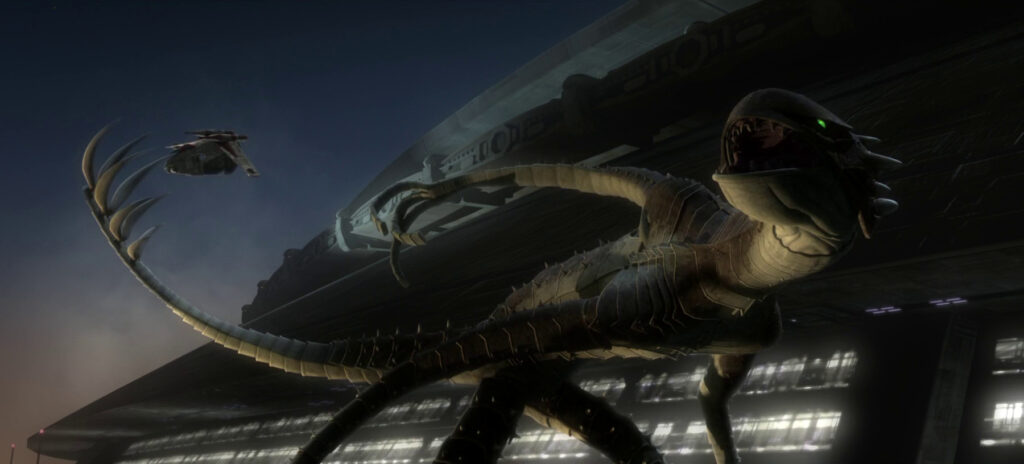 La Zillo Beast su Coruscant