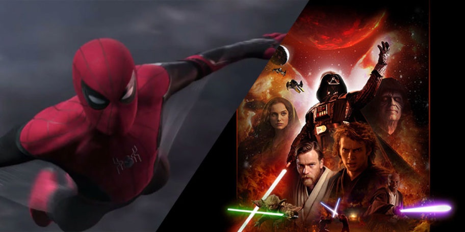 Spider-Man: Far From Home e Star Wars.Da: joyscribe
