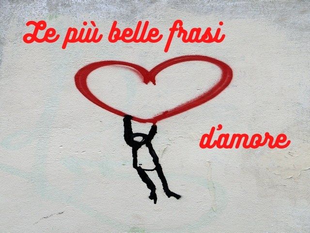 Le più belle frasi d'amore