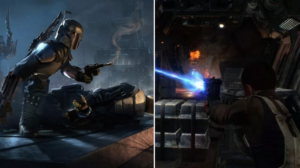 Immagini di un vecchio progetto open world di Star Wars.Da: unilad