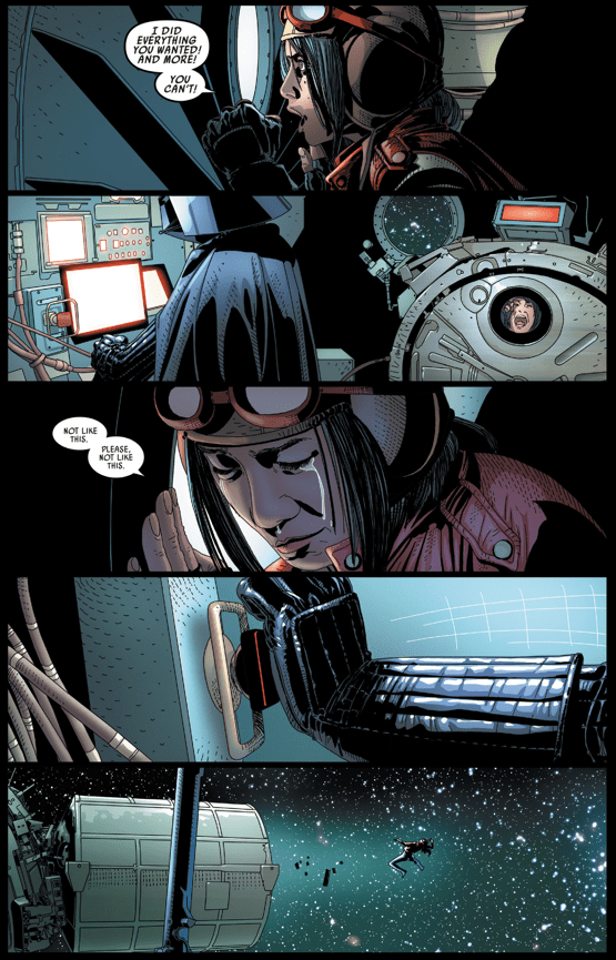 Aphra viene crudelmente eiettata nello spazio