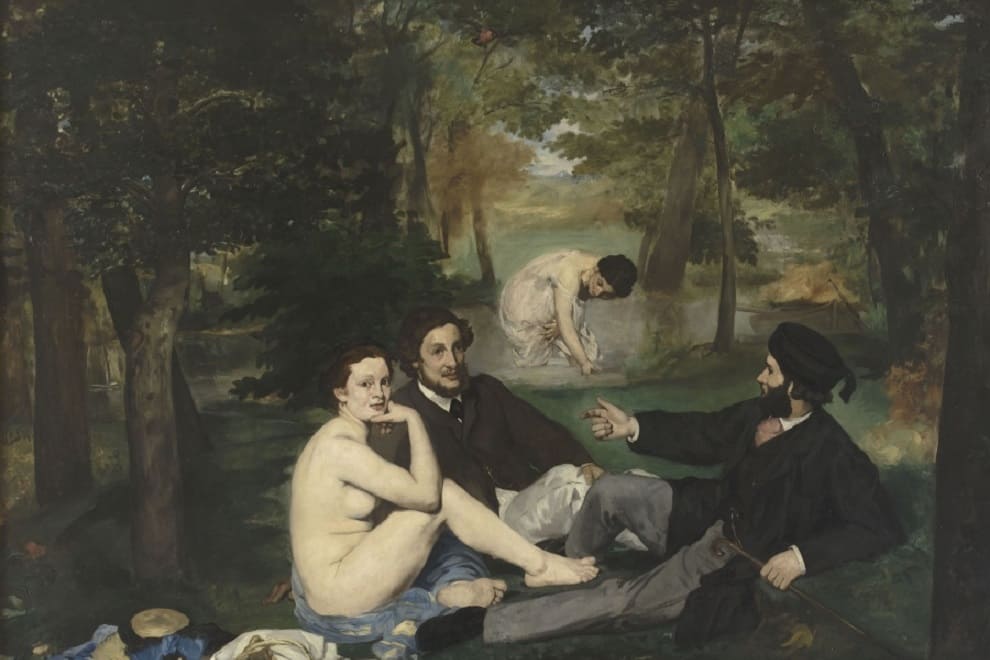 La colazione sull'era di Manet