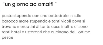 amalfi da vedere
