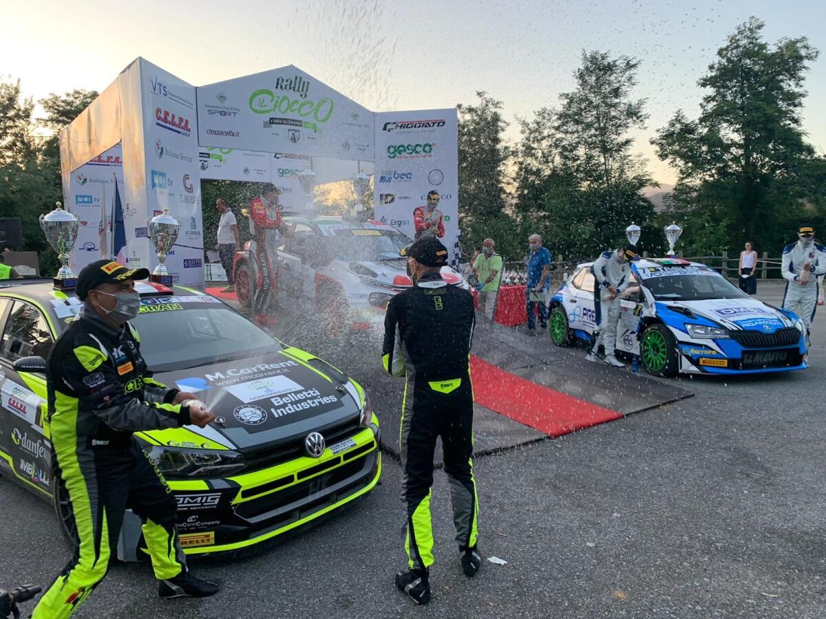 PARTERRE D’ECCEZIONE PER LA PRIMA DEL CAMPIONATO ITALIANO RALLY SPARCO AL CIOCCO - 