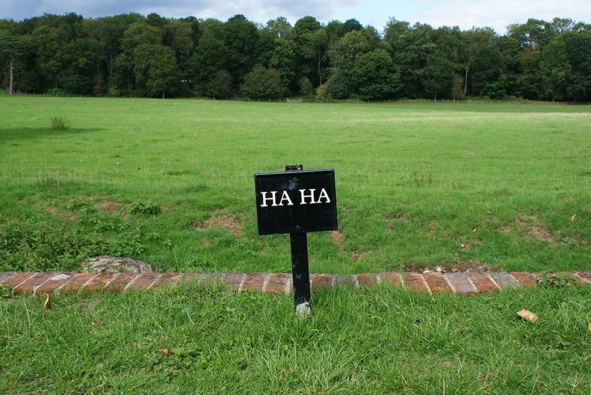 Il Muro Ha-Ha: la tecnica paesaggistica che suscita una risata - Credits: Tim Dawson via Flickr