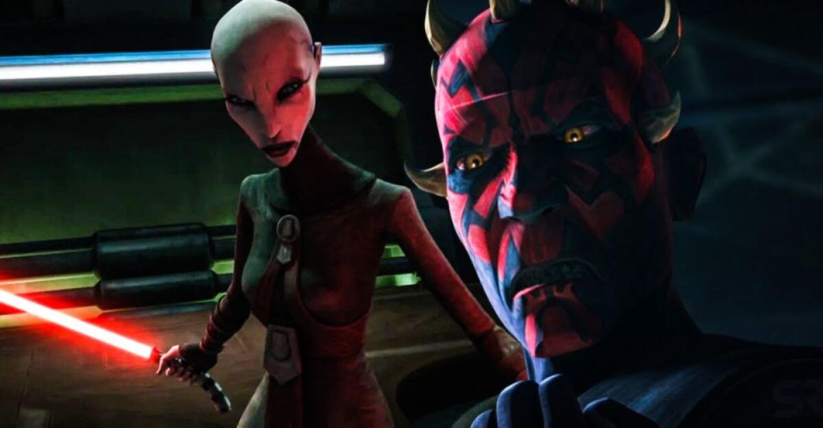 Come The Clone Wars ha cambiato le origini di Maul e Asajj Ventress - Asajj Ventress e Darth Maul
Fonte: Screenrant