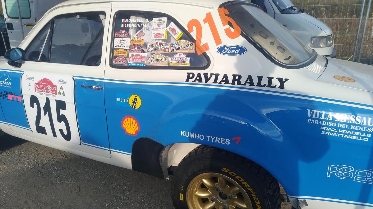 Mombelli-Leoncini subito fuori al Rally val d'Orcia. - 