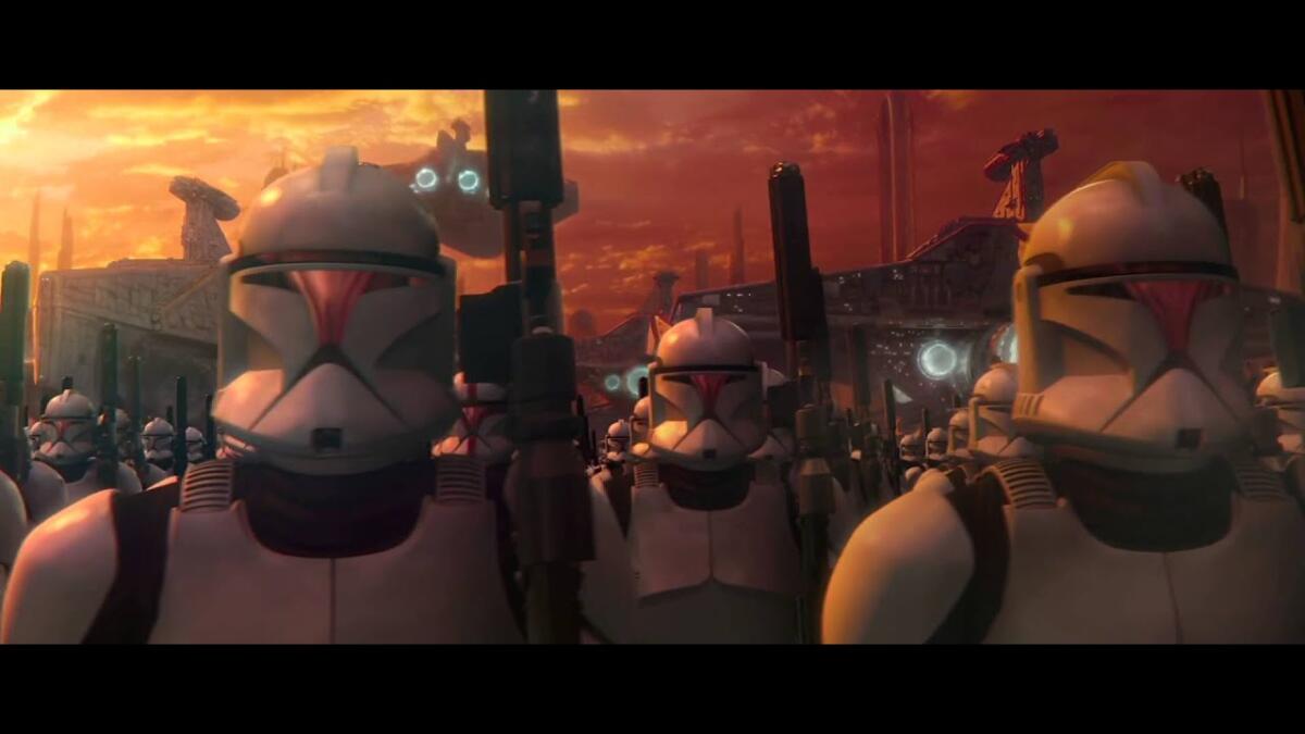 Grande Esercito della Repubblica: Gradi e specializzazioni dell'Armata Clone - L'esercito dei Cloni costruito in Episodio II.
Fonte: