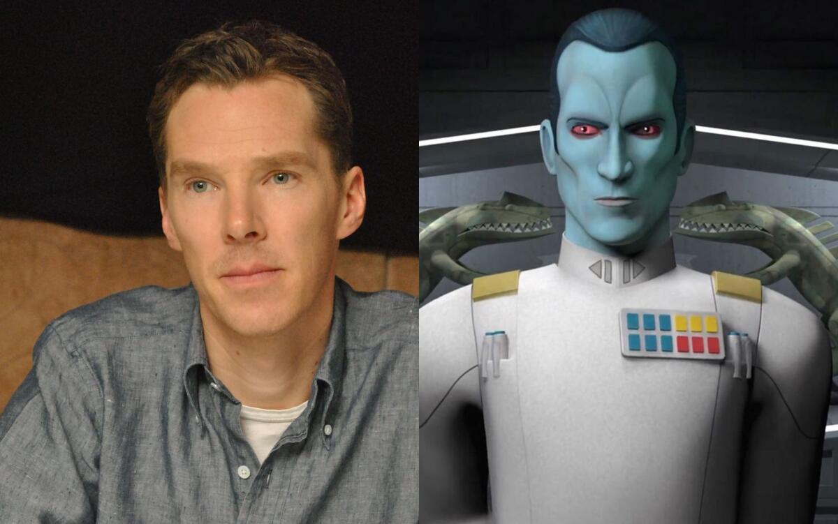 Benedict Cumberbatch non è interessato a interpretare Thrawn - Benedict Cumberbatch e Thrawn
