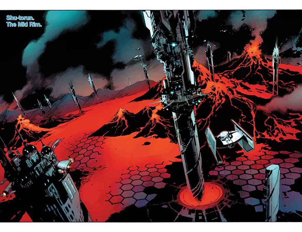 Il suggestivo pianeta vulcanico di Shu-Torun