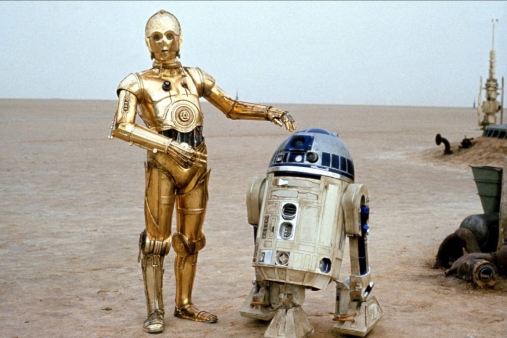 I mitici e inseparabili R2-D2 e C-3PO