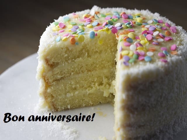 Bon anniversaire! (Buon compleanno!)