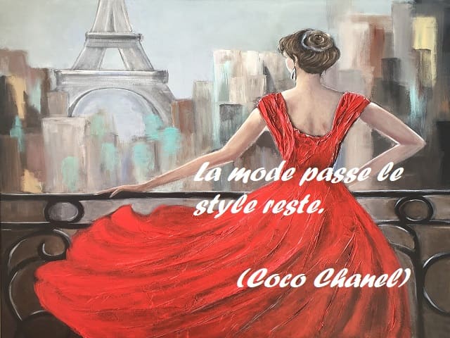 La mode passe le style reste (La moda passa lo stile resta). (Coco Chanel)