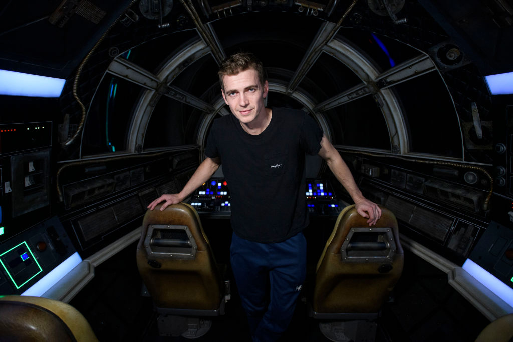 Hayden Christensen al Galaxy's edgeFonte cheatsheet.com