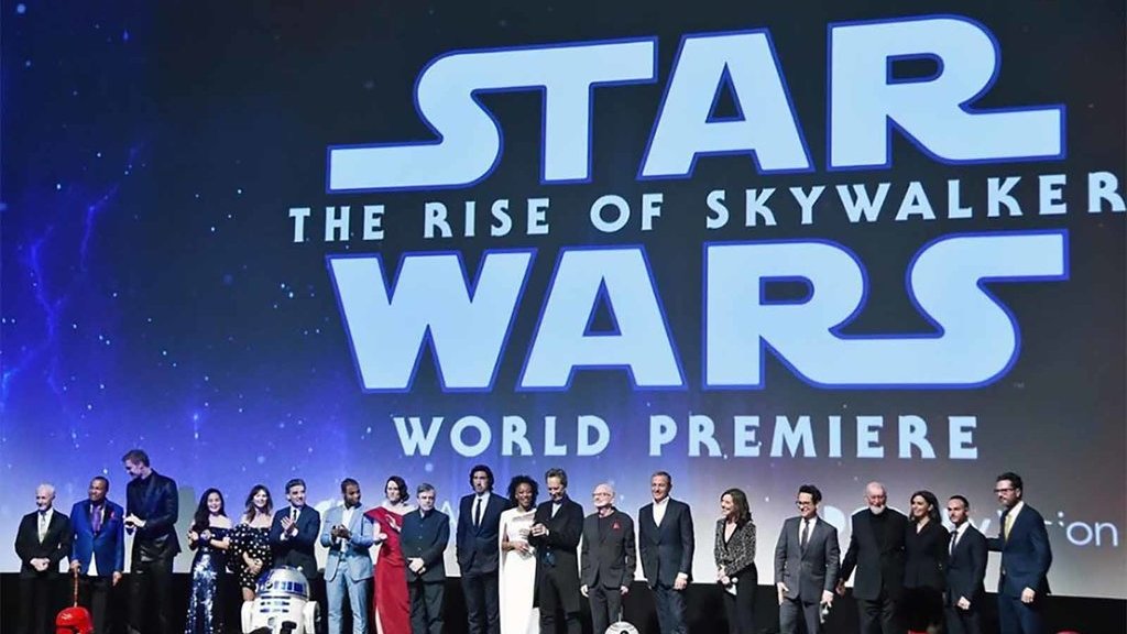 Il cast di the rise of skywalker