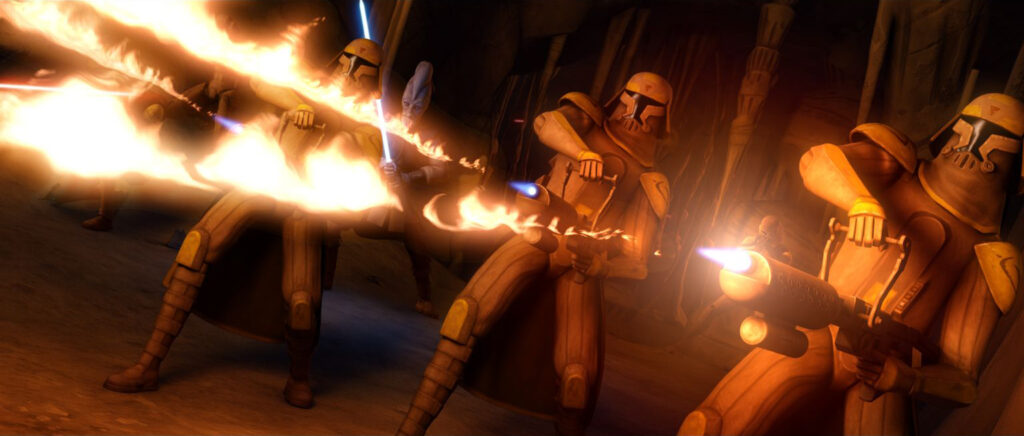 I cloni Inceneritori su Geonosis