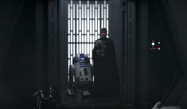 Luke ed R2-D2 in The Mandalorian