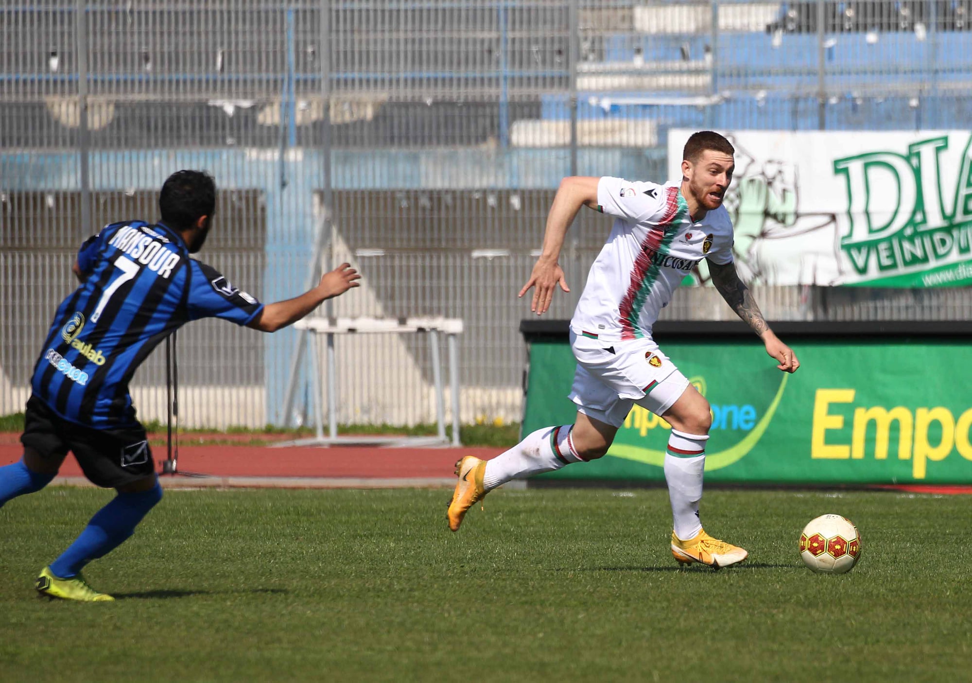Uno scatto della partita di oggi, crediti: Ternana Calcio