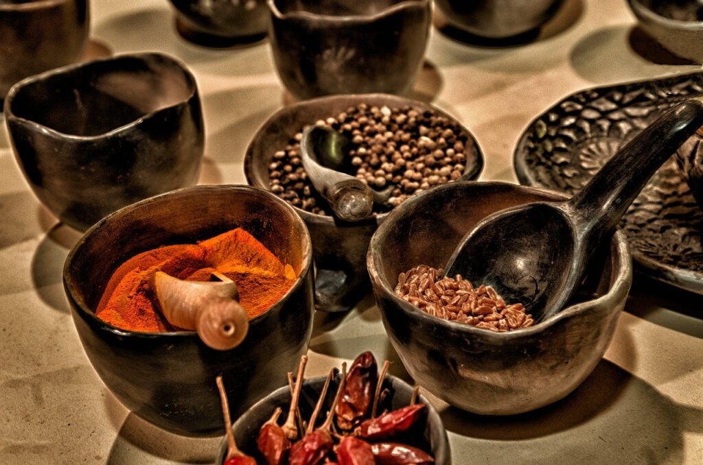 Cibo piccante - spezie