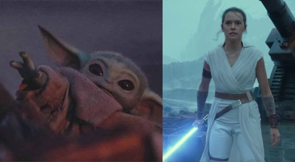 Grogu e Rey