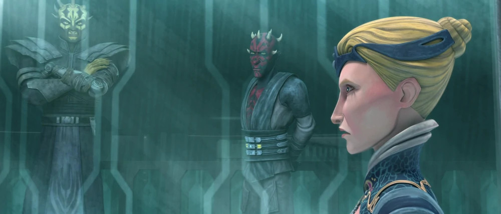 Satine viene destituita e imprigionata da Maul