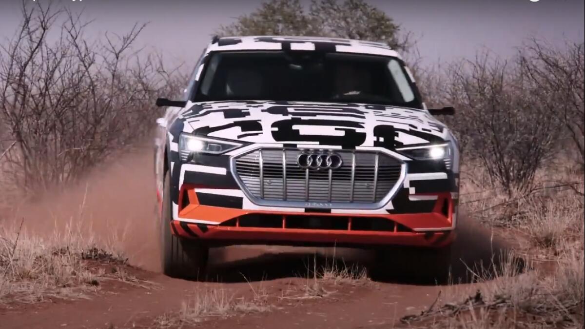 Dakar - Audi svela la sua powertrain elettrica - 