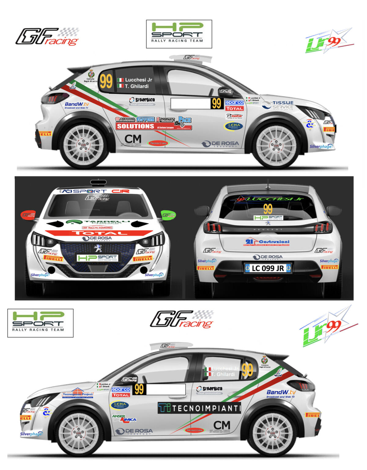 HP Sport e Lucchesi al Rallye Sanremo - 