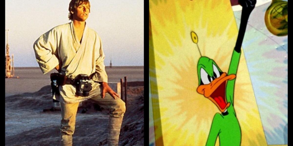 Mark Hamill conferma un particolare legame tra Star Wars e Daffy Duck - Star Wars e Daffy Duck.
Da: that hashtag show