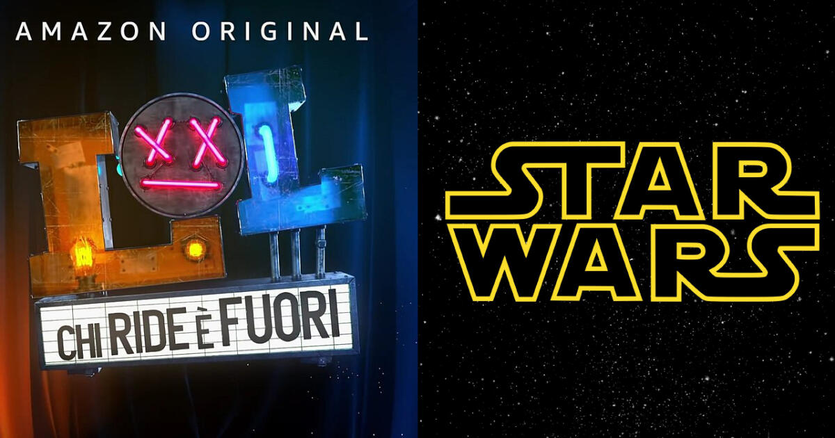 Lol - Chi ride è fuori: 10 personaggi di Star Wars che potrebbero partecipare! - Loghi di Lol - Chi ride è fuori e Star Wars