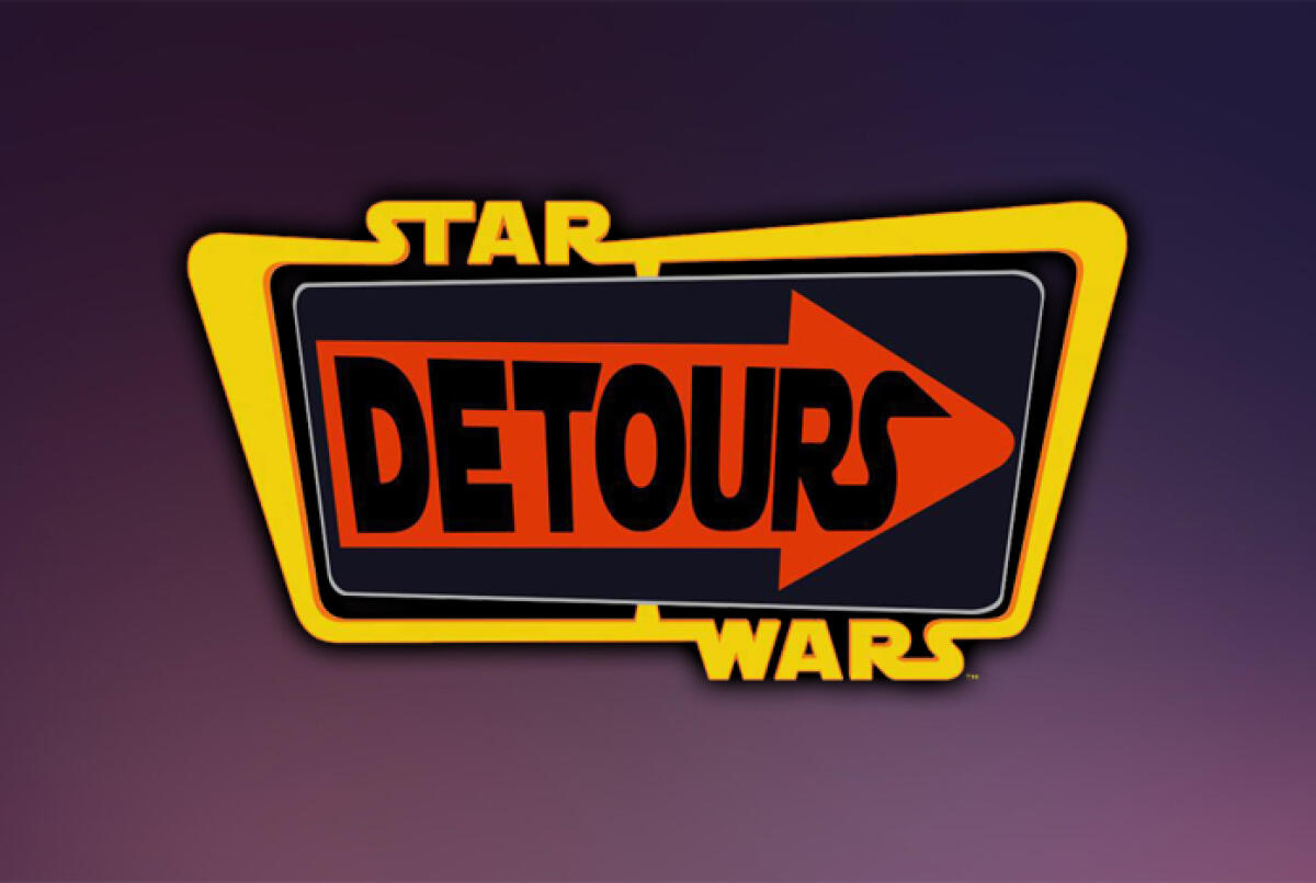 La serie animata Star Wars: Detours potrebbe approdare su Disney+, ecco quando - Il logo di Star Wars: Detours