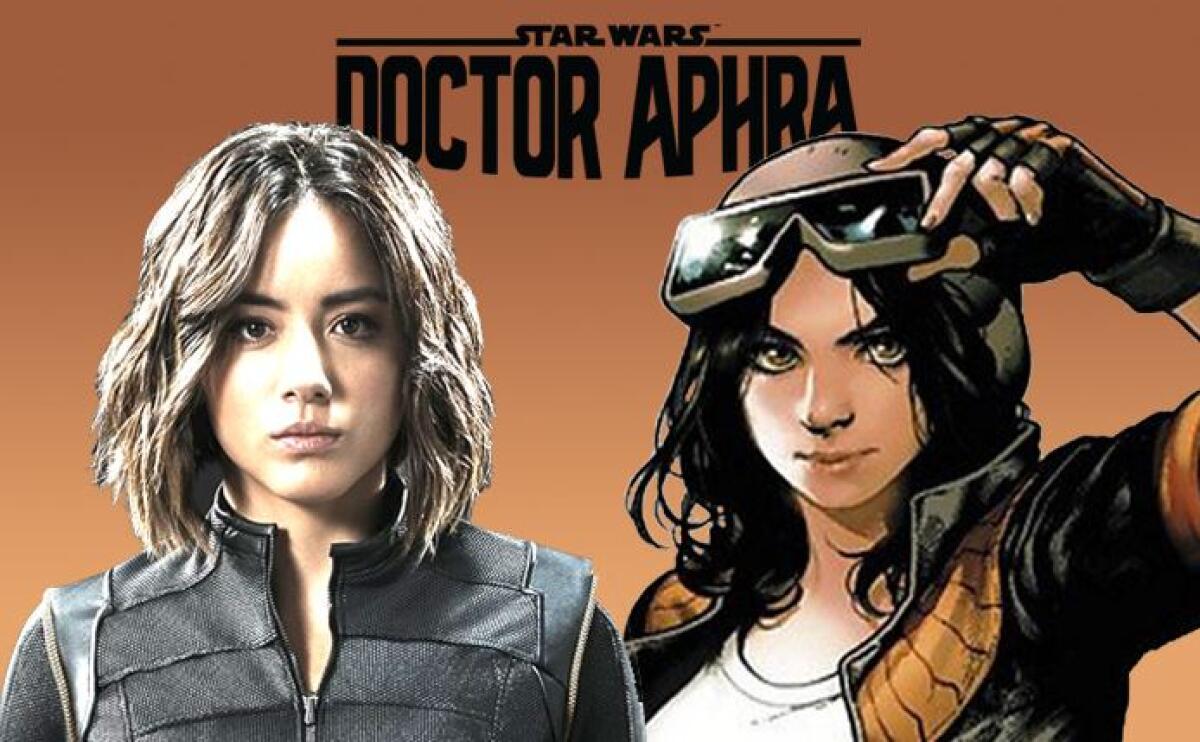 Star Wars: Chloe Bennet potrebbe interpretare la Dottoressa Aphra! - Chloe Bennet e la Dottoressa Aphra.
Da: jedi news