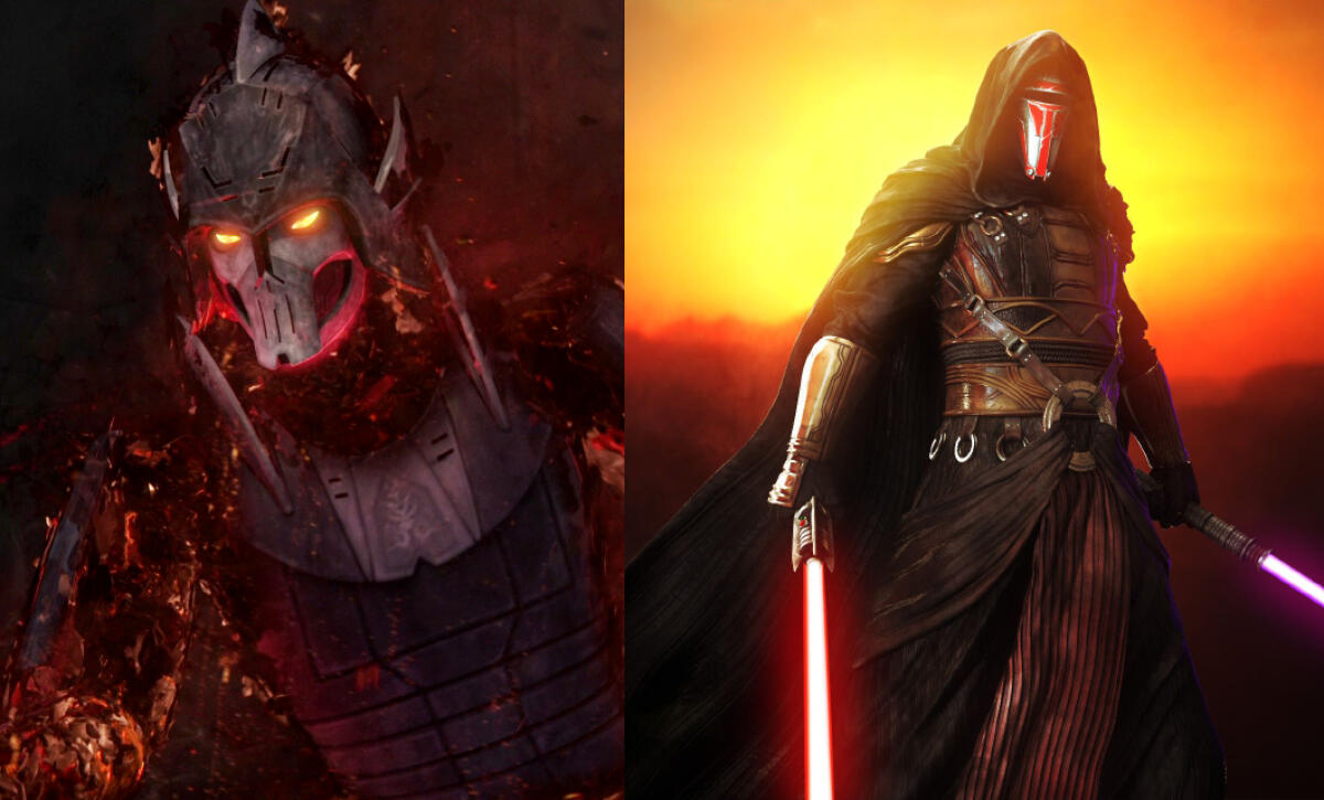Star Wars: in arrivo progetti su Disney+ su Darth Bane e Darth Revan? - Darth Bane e Darth Revan