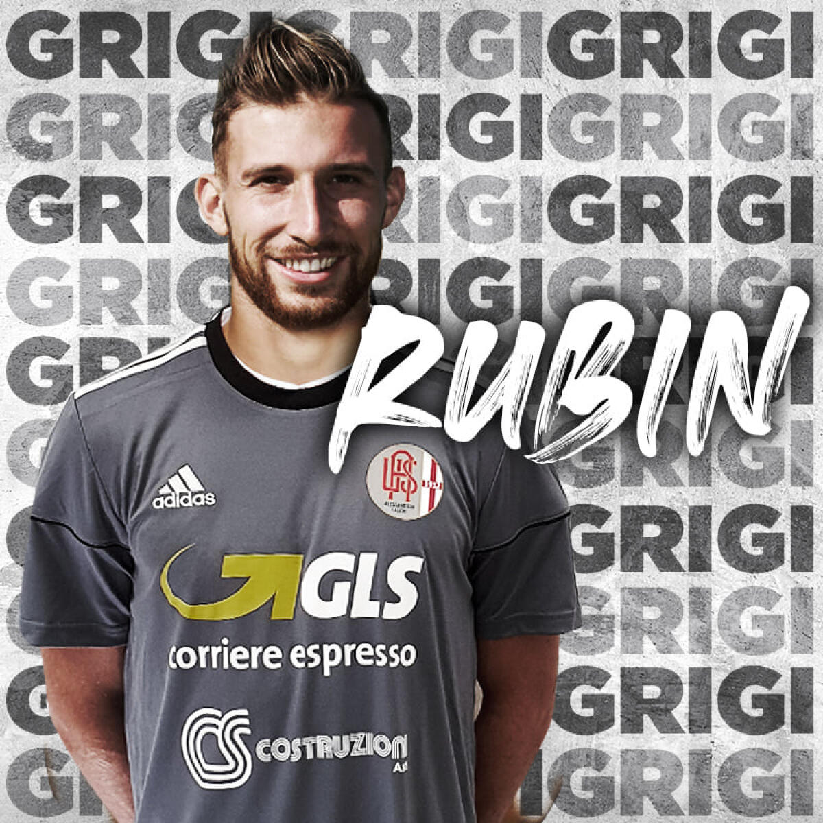 Foggia-Monopoli, il gol da 30 metri di Rubin (VIDEO) - Matteo Rubin, crediti: pagina Facebook ufficiale Alessandria Calcio