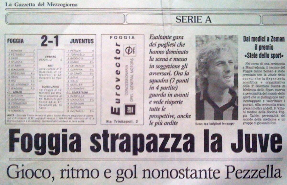 Superlega? “Siamo cresciuti guardando il Foggia battere la Juve” - 