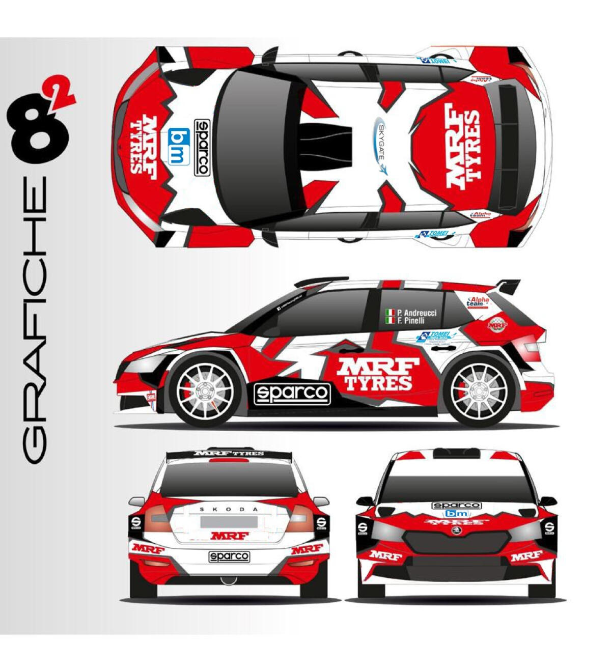 M33 e Skygate con Paolo Andreucci nel Campionato Italiano Rally Terra 2021 - 