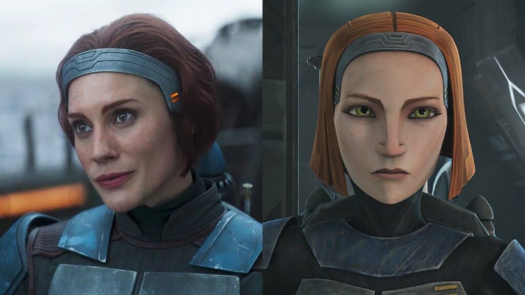 Katee Sackhoff interpreta Bo-Katan Kryze
