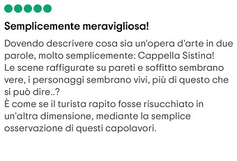 cappella sistina orari roma