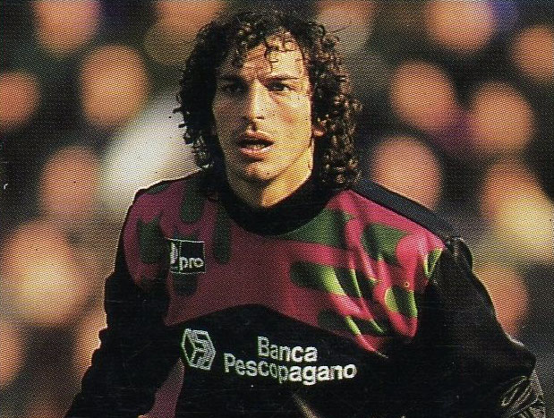Franco Mancini, crediti: [ritaglio da] card nº 49 di Le Figurone 92-93 - Edizione Speciale GOLD 93, SCORE, 1992./Wikipedia/Foto di dominio pubblico