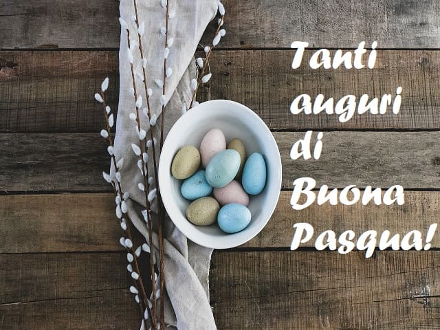 Tanti auguri di Buona Pasqua!