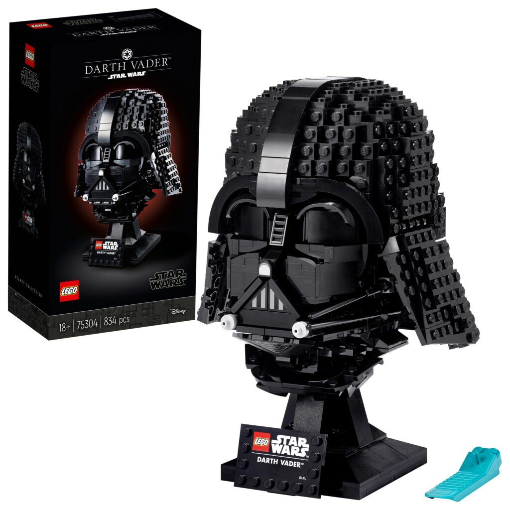 Il bellissimo elmo di Darth Vader da costruire