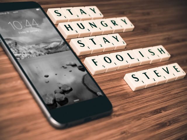 Stay hungry, stay foolish. (Steve Jobs)