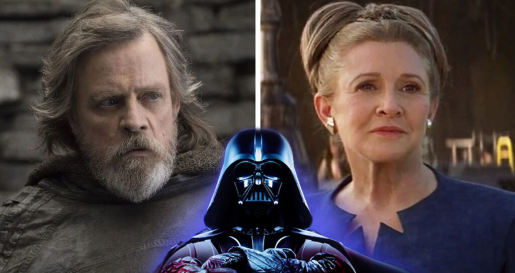 Darth Vader, Luke e Leia
