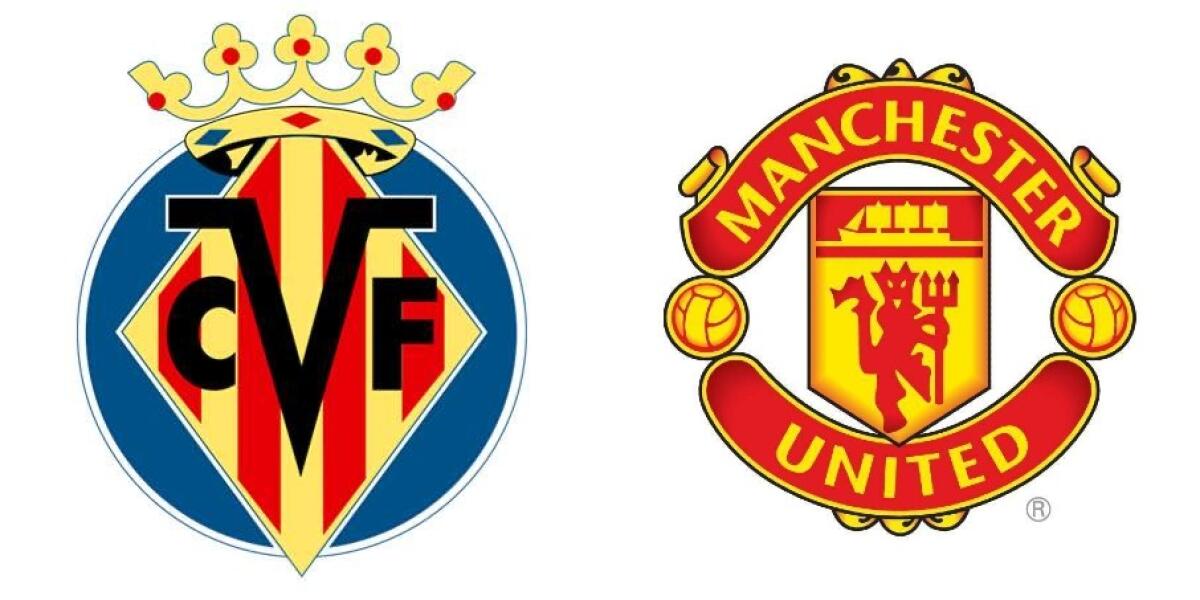 Finale Europa League, le formazioni ufficiali di Villarreal-Manchester United - Immagine in evidenza: stemmi Villarreal-Manchester United - crediti (rispettivamente per i due stemmi): pagine Facebook ufficiali Villarreal CF e Manchester United