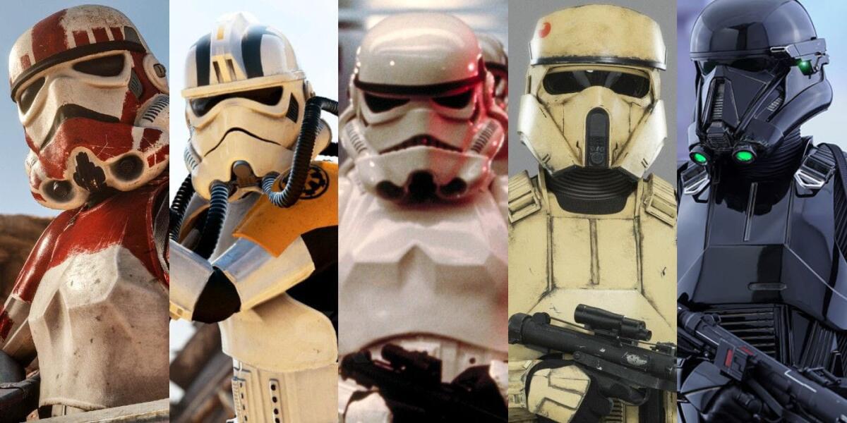 Esercito Imperiale: classi e specializzazioni degli Stormtrooper - Tutte le classi di stormtrooper dell'esercito Imperiale