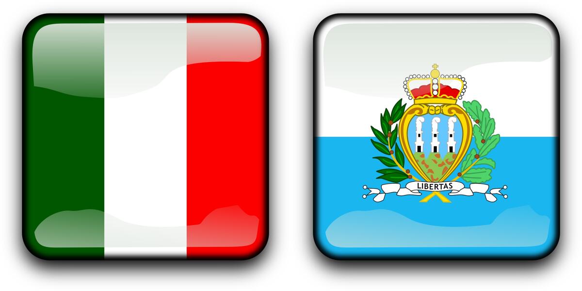 Nazionale, i convocati per la sfida con San Marino - Immagine in evidenza: Italia-San Marino - crediti di entrambe le foto: foto di OpenClipart-Vectors da Pixabay 