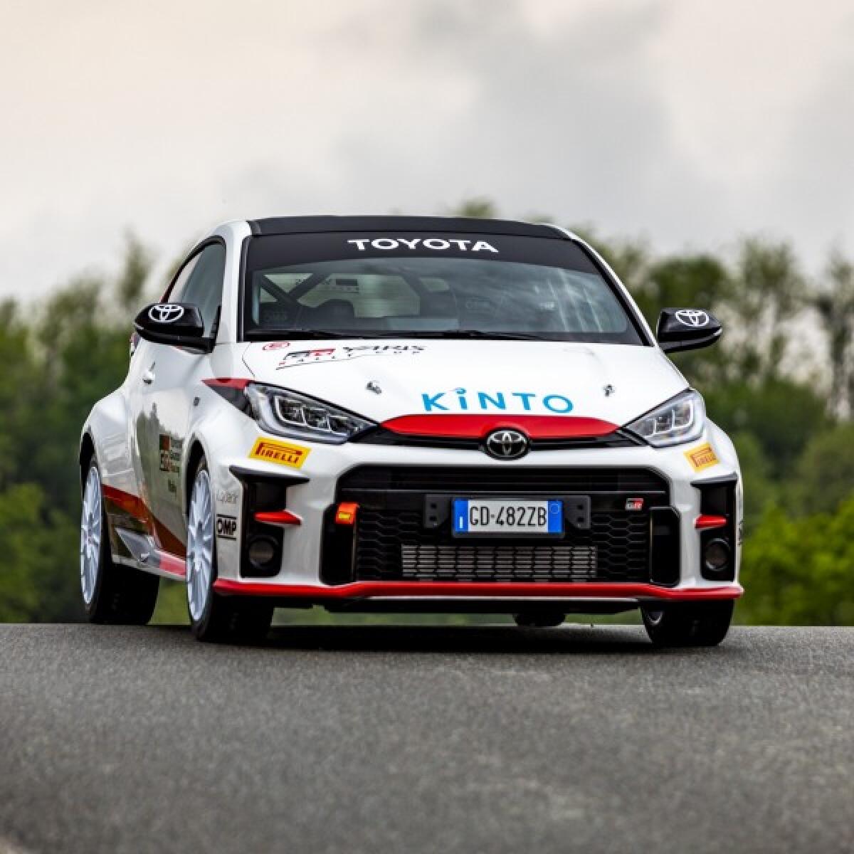 Bondioni sulla seconda GR Yaris della Elite - 