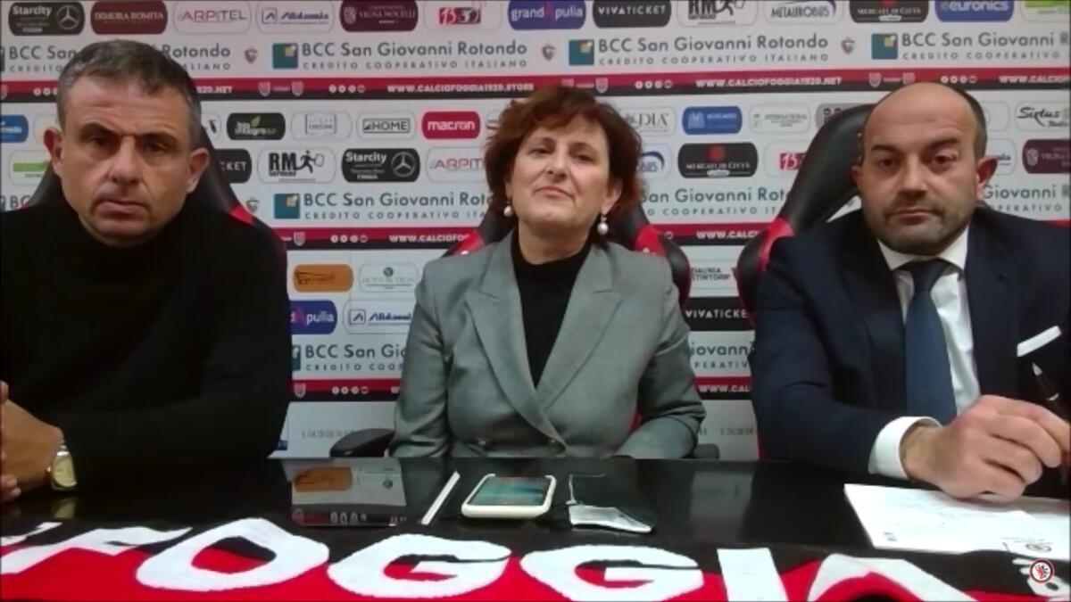 Foggia, Polcino sui playoff: "La squadra ha qualità per andare avanti" - Crediti immagine in evidenza: canale Youtube ufficiale Calcio Foggia 1920