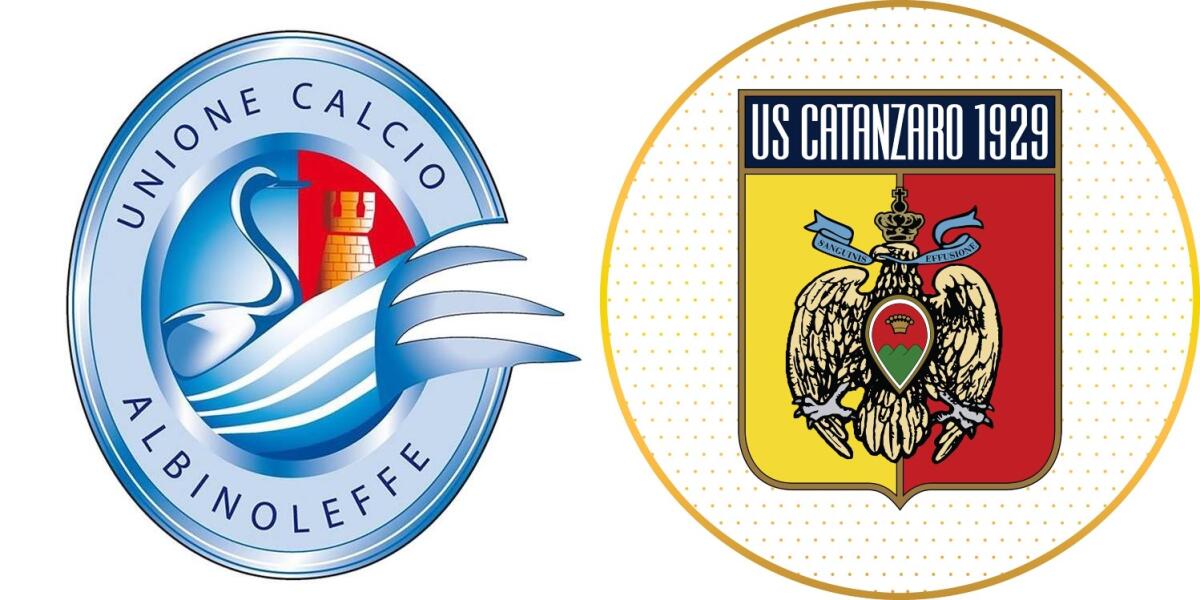 Playoff Serie C, le formazioni ufficiali di Albinoleffe-Catanzaro - Immagine in evidenza: Albinoleffe-Catanzaro - crediti (rispettivamente per gli stemmi): pagine ufficiale Facebook U.C. Albinoleffe e U.S. Catanzaro 1929